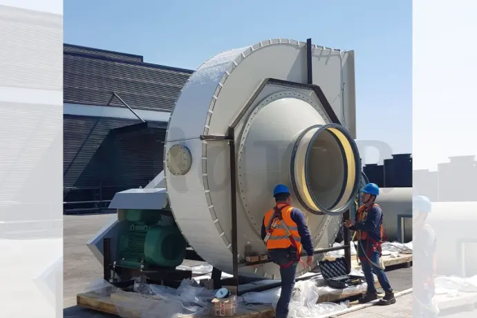 Extractor Industrial FRP 
