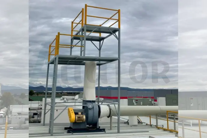 Extractor Centrifugo PVC